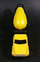 1990 Tonka CC-2571 Cement Mixer Truck Yellow Plastic Toy Car Construction Equipment Machinery Vehicle