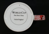 Rare Vintage 1966 World Cup Football Soccer England Winners Fine Bone China Coffee Mug - Oxford England - Treasure Valley Antiques & Collectibles