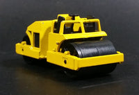 1989 Hot Wheels '69 Road Roller Yellow Die Cast Toy Construction Equpment Machinery Vehicle - Treasure Valley Antiques & Collectibles