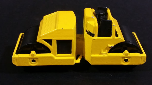 1989 Hot Wheels '69 Road Roller Yellow Die Cast Toy Construction Equpment Machinery Vehicle - Treasure Valley Antiques & Collectibles