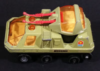 1977 Lesney Matchbox Adventure 2000 Crusader K-2003 Army Green Tank Die Cast Toy Car Vehicle - Treasure Valley Antiques & Collectibles