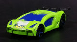 2009 Hot Wheels Impavido 1 Bright Green 3/7 Die Cast Toy Car Vehicle McDonald's Happy Meal