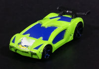 2009 Hot Wheels Impavido 1 Bright Green 3/7 Die Cast Toy Car Vehicle McDonald's Happy Meal