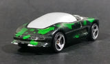 1998 Hot Wheels Tech Tone Series Buick Wildcat Black w/ Metallic Green Die Cast Toy Car Vehicle - Treasure Valley Antiques & Collectibles