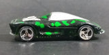 1998 Hot Wheels Tech Tone Series Buick Wildcat Black w/ Metallic Green Die Cast Toy Car Vehicle - Treasure Valley Antiques & Collectibles