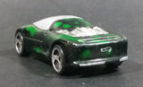 1998 Hot Wheels Tech Tone Series Buick Wildcat Black w/ Metallic Green Die Cast Toy Car Vehicle - Treasure Valley Antiques & Collectibles