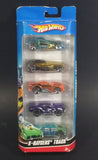 2010 Hot Wheels X-Rayers Track Neon Transparent 5 Pack of Die Cast Toy Car Vehicles Sealed in Package - Treasure Valley Antiques & Collectibles