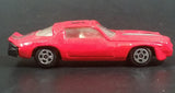 High Speed Corgi 1970s Chevrolet Camaro Red #25 w/ Grip Hood Stripes Toy Muscle Car Vehicle - Treasure Valley Antiques & Collectibles