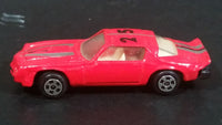 High Speed Corgi 1970s Chevrolet Camaro Red #25 w/ Grip Hood Stripes Toy Muscle Car Vehicle - Treasure Valley Antiques & Collectibles