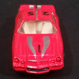 High Speed Corgi 1970s Chevrolet Camaro Red #25 w/ Grip Hood Stripes Toy Muscle Car Vehicle - Treasure Valley Antiques & Collectibles