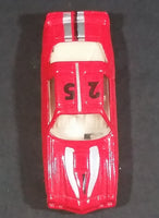 High Speed Corgi 1970s Chevrolet Camaro Red #25 w/ Grip Hood Stripes Toy Muscle Car Vehicle - Treasure Valley Antiques & Collectibles