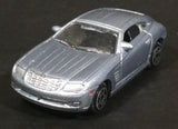 Motor Max Fast Lane Chrysler Crossfire Silver Grey No. 6062 Die Cast Toy Super Car Vehicle - Treasure Valley Antiques & Collectibles