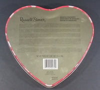 2002 Russell Stover Pink and Red Heart Shaped Elvis Presley Assorted Chocolates Tin Container - Treasure Valley Antiques & Collectibles