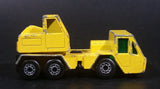 1976 Matchbox Superfast Lesney Products Yellow Crane Truck No. 49 - Made in England - Treasure Valley Antiques & Collectibles