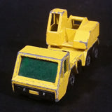 1976 Matchbox Superfast Lesney Products Yellow Crane Truck No. 49 - Made in England