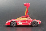 1989 Hot Wheels Ferrari F40 Red Die Cast Toy Dream Luxury Super Car Vehicle Opening Rear Mount Engine - Treasure Valley Antiques & Collectibles