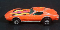 1980 Hot Wheels Chevrolet Corvette Stingray Orange Die Cast Toy Car Vehicle - Treasure Valley Antiques & Collectibles