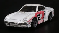 1998 Hot Wheels Porsche 959 Hi-Bank Racing White #2 Die Cast Toy Race Car Vehicle - Treasure Valley Antiques & Collectibles