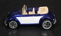 2006 Hot Wheels Classics Series 2 Volkswagen Beetle Convertible Spectraflame Blue Die Cast Toy Car Vehicle - Treasure Valley Antiques & Collectibles