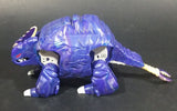 Vintage 1983 Bandai Tonka GoBots Rock Lords Rockasaurs Spikestone Purple Transformer Action Figure Boulder Toy - Treasure Valley Antiques & Collectibles