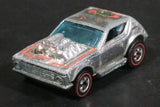 1976 Hot Wheels Super Chromes Gremlin Grinder Redline Die Cast Toy Car Vehicle Hong Kong - Treasure Valley Antiques & Collectibles