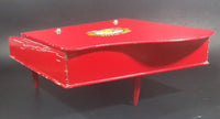 Vintage 1960s Beilei Red Wooden Baby Grand Piano Made in Shanghai, China - Treasure Valley Antiques & Collectibles