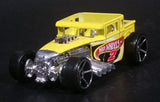 2014 Hot Wheels Scavenger Hunt 1/4 Bone Shaker Yellow Die Cast Toy Car Hot Rod Vehicle - Treasure Valley Antiques & Collectibles