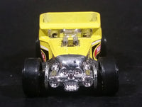 2014 Hot Wheels Scavenger Hunt 1/4 Bone Shaker Yellow Die Cast Toy Car Hot Rod Vehicle - Treasure Valley Antiques & Collectibles