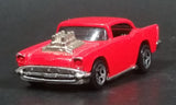 Very Rare 1999 Hot Wheels Arco Hauler '57 Chevy Exposed Engine Limited Edition Red Die Cast Toy Car Hot Rod Vehicle - Treasure Valley Antiques & Collectibles