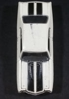 2003 Johnny Lightning 1971 Chevy Chevelle SS White w/ Black Stripes Die Cast Toy Car Vehicle w/ Opening Hood - Treasure Valley Antiques & Collectibles