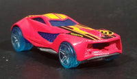 2013 Hot Wheels Road Rockets Urban Agent Red Die Cast Toy Car Vehicle (Missing Missiles) - Treasure Valley Antiques & Collectibles