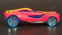 2013 Hot Wheels Road Rockets Urban Agent Red Die Cast Toy Car Vehicle (Missing Missiles) - Treasure Valley Antiques & Collectibles