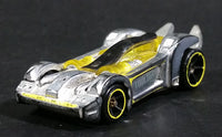 2010 Hot Wheels Tooligan Chrome Yellow Black Die Cast Toy Tool Wrench Car Vehicle - Treasure Valley Antiques & Collectibles