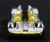 2010 Hot Wheels Tooligan Chrome Yellow Black Die Cast Toy Tool Wrench Car Vehicle - Treasure Valley Antiques & Collectibles