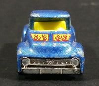 1982 Hot Wheels '56 Hi-Tail Hauler Blue Ford Pickup Truck Die Cast Toy Car Vehicle - Treasure Valley Antiques & Collectibles