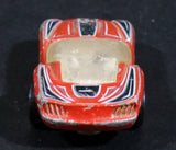 2007 Hot Wheels HW's Design Pony-Up Orange w/ Grey & Black Stripes Die Cast Toy Race Car Vehicle - Treasure Valley Antiques & Collectibles