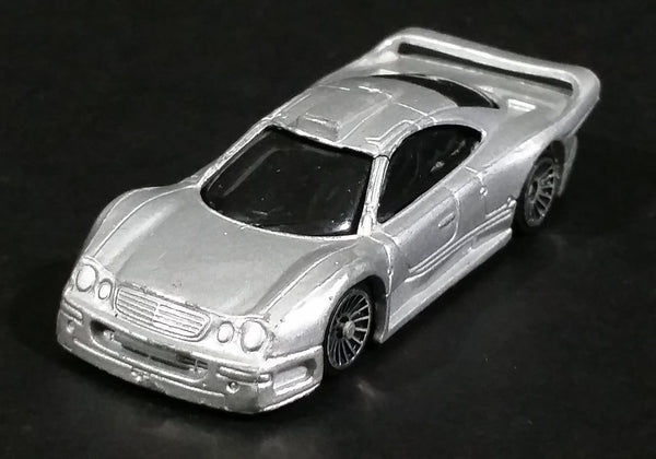 Maisto Mercedes CLK-STR Street Version Metallic Silver Grey Die Cast Toy Dream Car Vehicle - Treasure Valley Antiques & Collectibles