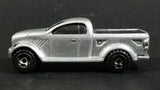 2000 Hot Wheels First Editions Dodge Power Wagon Truck Silver Grey Die Cast Toy Car Vehicle - Treasure Valley Antiques & Collectibles