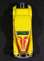 1986 Hot Wheels '37 Bugatti Yellow and Red Die Cast Toy Classic Luxury Car Vehicle - Treasure Valley Antiques & Collectibles