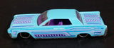 2014 Hot Wheels HW Workshop Garage '64 Continental Light Blue Die Cast Toy Muscle Car Vehicle - Treasure Valley Antiques & Collectibles