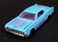 2014 Hot Wheels HW Workshop Garage '64 Continental Light Blue Die Cast Toy Muscle Car Vehicle - Treasure Valley Antiques & Collectibles