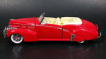 Signature 1940 Cadillac Series 62 Convertible 1/32 Scale Red Die Cast Toy Car Model Vehicle - Treasure Valley Antiques & Collectibles