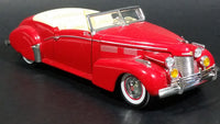 Signature 1940 Cadillac Series 62 Convertible 1/32 Scale Red Die Cast Toy Car Model Vehicle - Treasure Valley Antiques & Collectibles