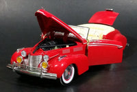 Signature 1940 Cadillac Series 62 Convertible 1/32 Scale Red Die Cast Toy Car Model Vehicle - Treasure Valley Antiques & Collectibles