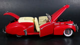 Signature 1940 Cadillac Series 62 Convertible 1/32 Scale Red Die Cast Toy Car Model Vehicle - Treasure Valley Antiques & Collectibles