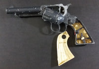 Vintage Nichols Cowhand Black Die Cast and Plastic Toy Cap Gun Made in U.S.A - Treasure Valley Antiques & Collectibles