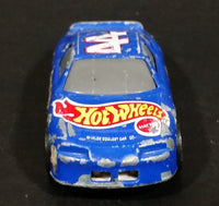 2000 Hot Wheels Racer Nascar #44 7/20 Blue Die Cast Toy Race Car Vehicle McDonald's Happy Meal - Treasure Valley Antiques & Collectibles