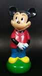 Vintage Walt Disney Productions Mickey Mouse 8" Cartoon Character Hard Vinyl Coin Bank - Treasure Valley Antiques & Collectibles