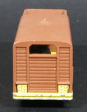 1980s Majorette Made in France Mercedes Betaillere Yellow/Brown Animal Truck Die-cast Toy - Treasure Valley Antiques & Collectibles