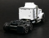 Rare Vintage 1981 Zima Z-Line Semi Rig Truck White Die Cast Toy Car Vehicle w/ Opening Hood